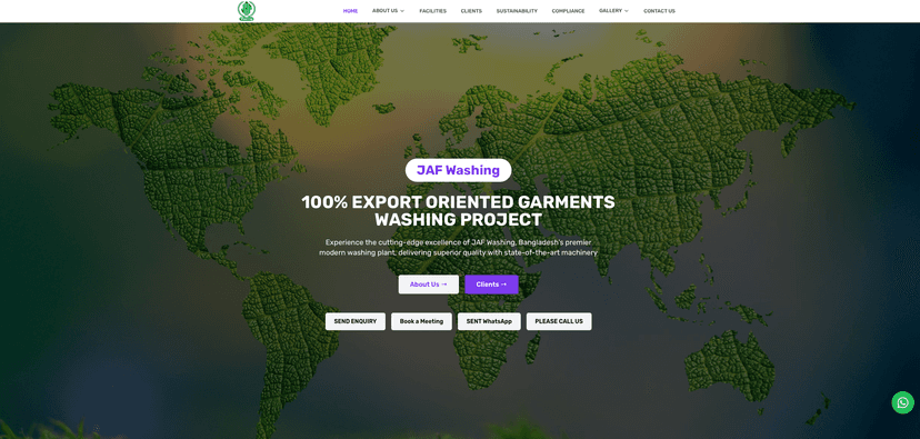 JAF Washing Plant Ltd. Corporate Website